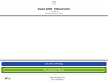 Tablet Screenshot of dragonbuffetrichlandcenter.com
